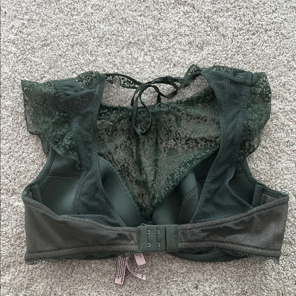Victoria's Secret Dark Green Lace Bralette - Picture 5 of 5